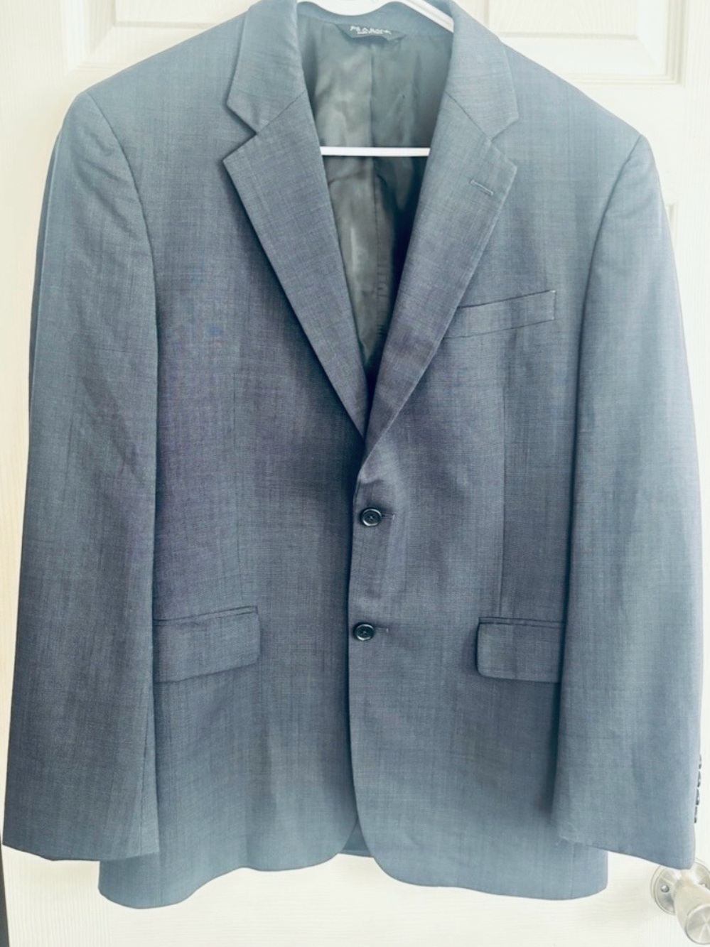 Jos A Bank Men's 40R Wool Sport Coat Jacket Blazer Navy Classic‎ Preppy